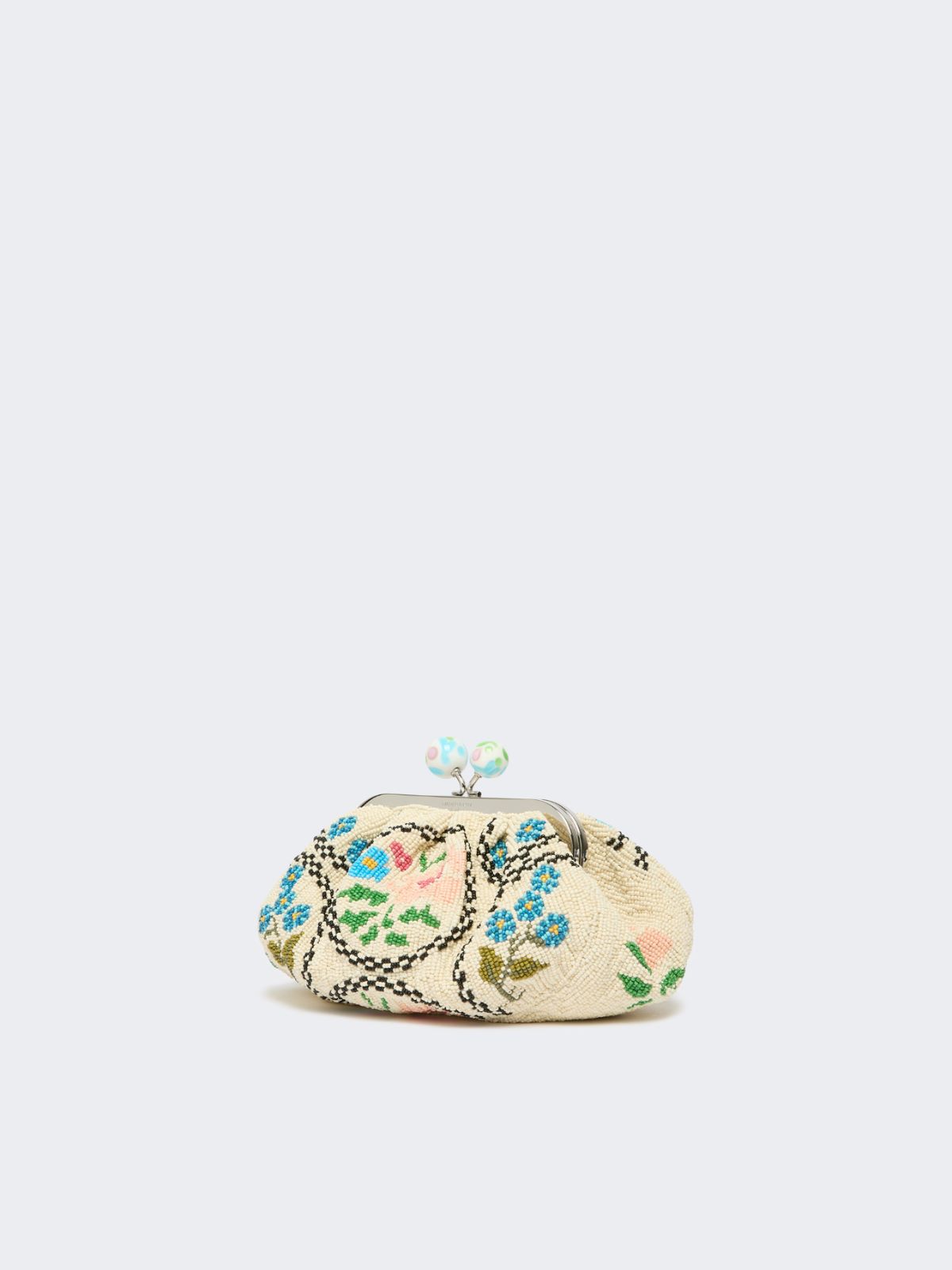 Extra-small Pasticcino Bag embroidered with beads - PINK - Max Mara - 2