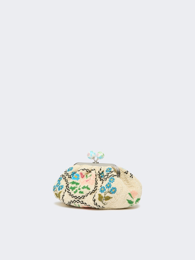 Extra-small Pasticcino Bag embroidered with beads - PINK - Max Mara - 2