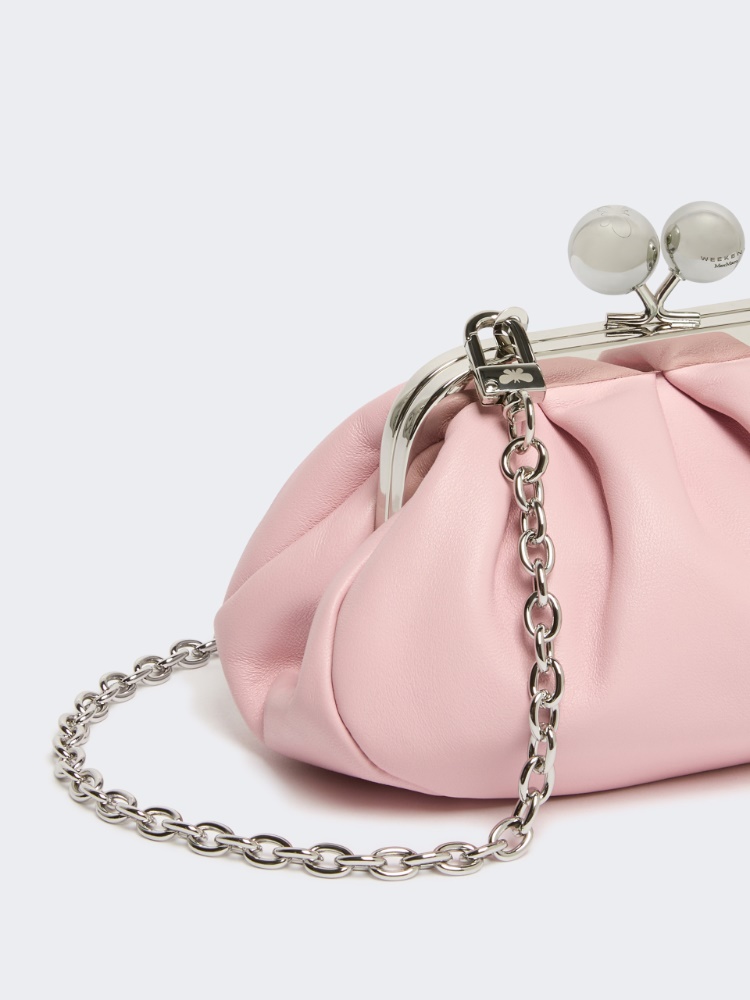 Extra-small Pasticcino Bag in shiny sheepskin - PINK - Max Mara - 3