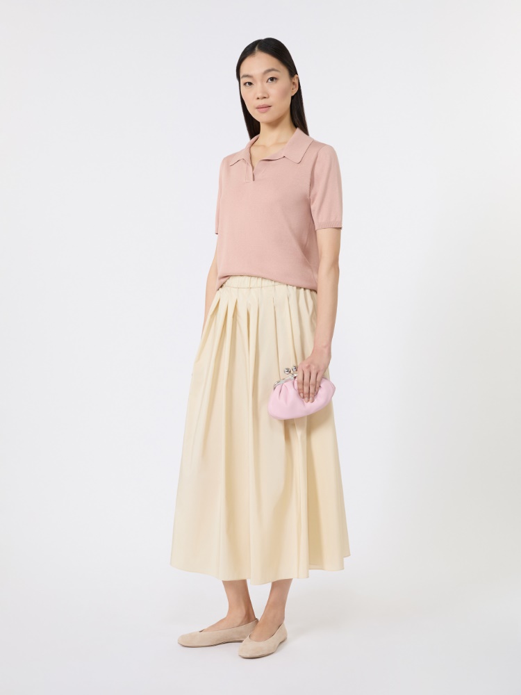 Extra-small Pasticcino Bag in shiny sheepskin - PINK