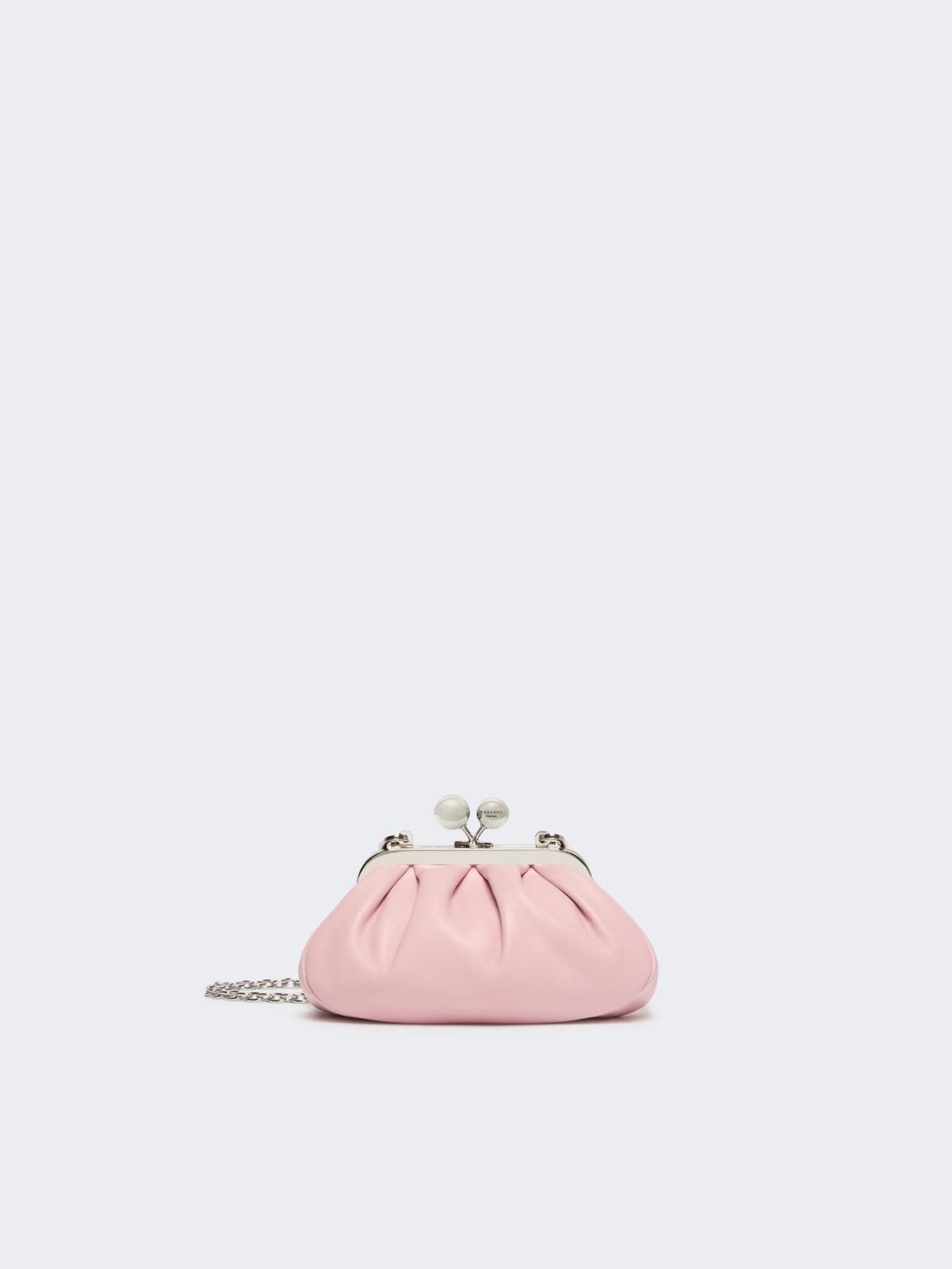 Extra-small Pasticcino Bag in shiny sheepskin - PINK - Max Mara