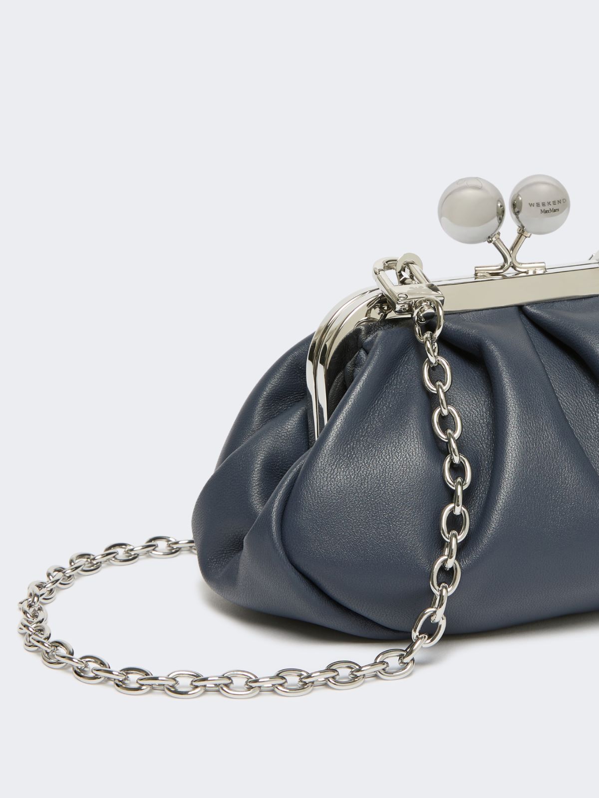 Extra-small Pasticcino Bag in shiny sheepskin - ULTRAMARINE - Max Mara - 3