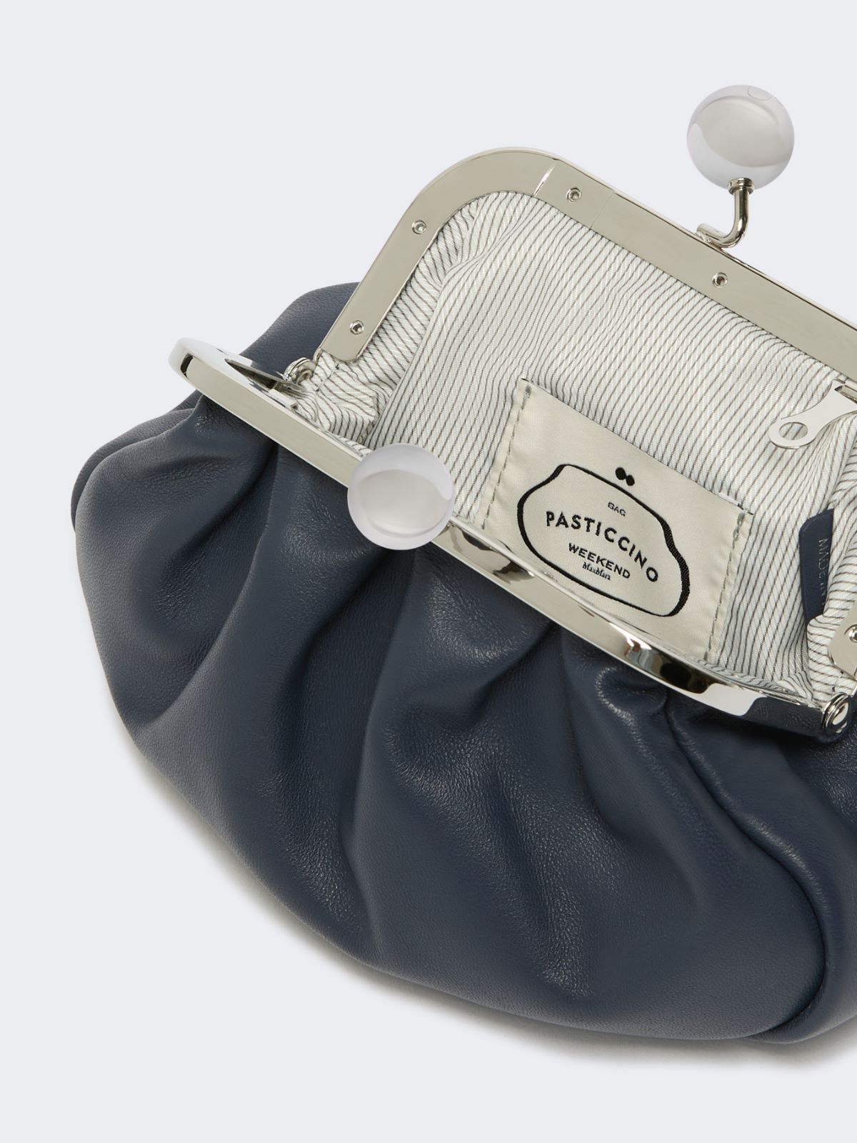 Extra-small Pasticcino Bag in shiny sheepskin - ULTRAMARINE - Max Mara - 5