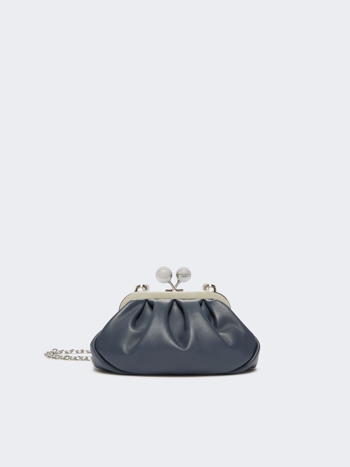 Extra-small Pasticcino Bag in shiny sheepskin - ULTRAMARINE - Max Mara