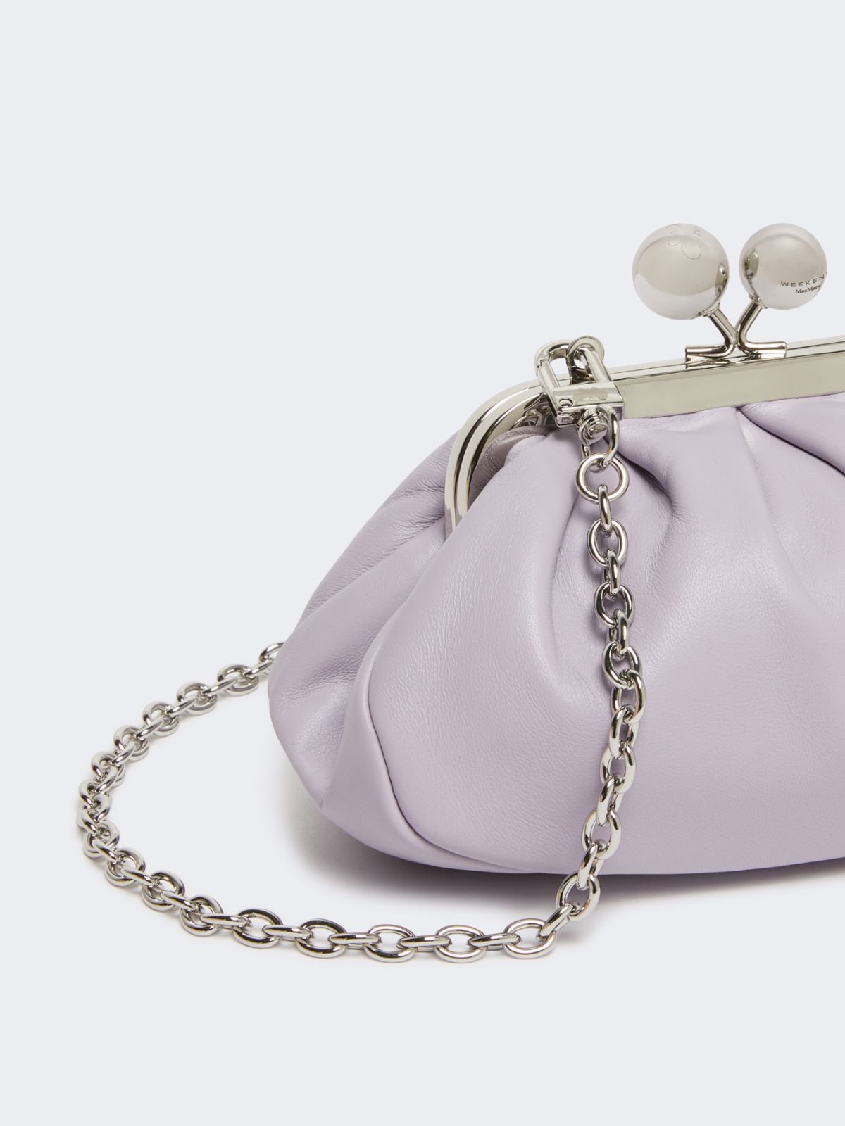 Extra-small Pasticcino Bag in shiny sheepskin - LILAC - Max Mara - 3