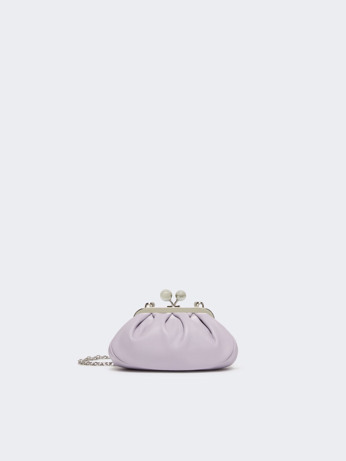 Extra-small Pasticcino Bag in shiny sheepskin - LILAC - Max Mara