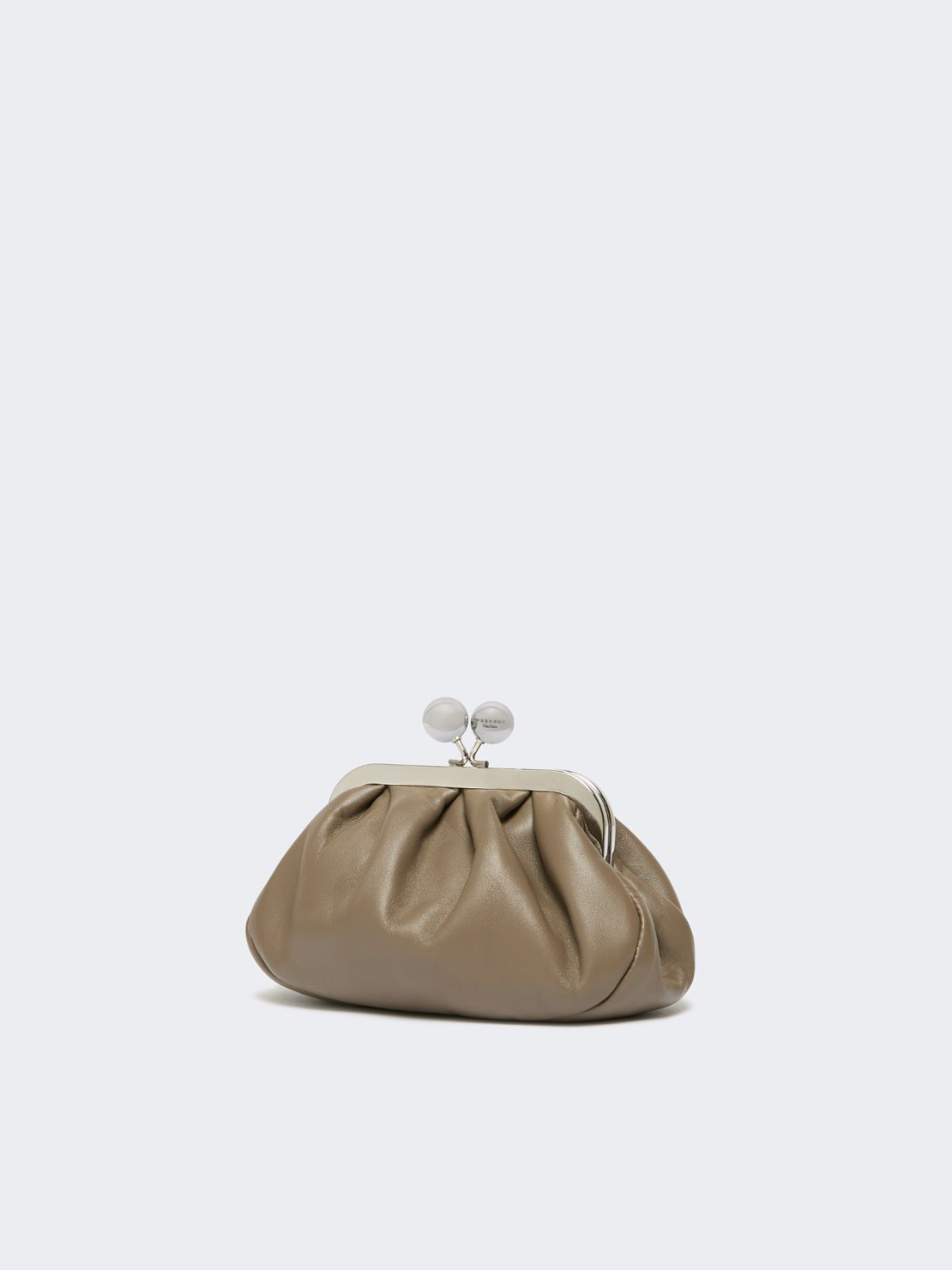 Extra-small Pasticcino Bag in shiny sheepskin - MUD - Max Mara - 2