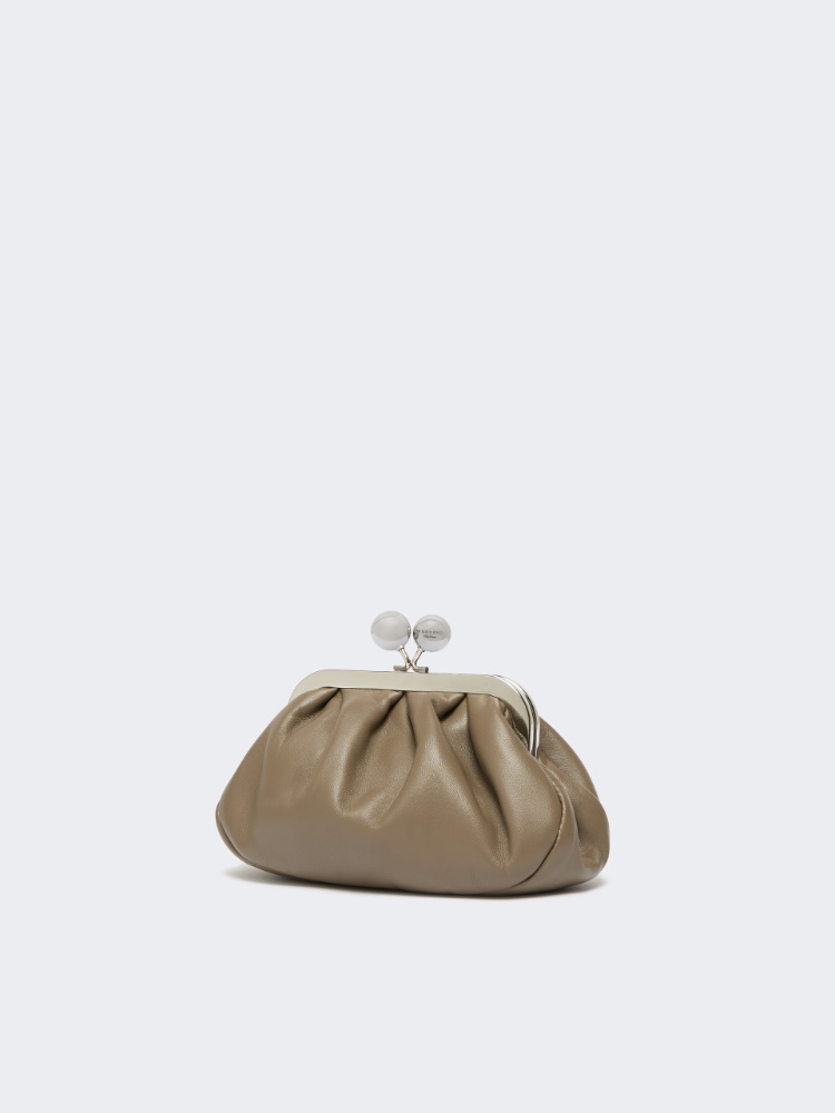 Extra-small Pasticcino Bag in shiny sheepskin - MUD - Max Mara - 2