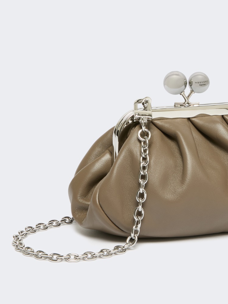 Extra-small Pasticcino Bag in shiny sheepskin - MUD - Max Mara - 3