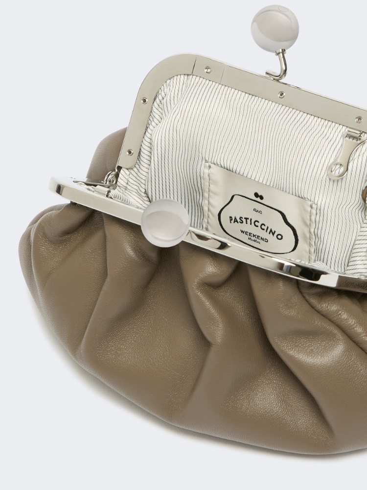 Extra-small Pasticcino Bag in shiny sheepskin - MUD - Max Mara - 5
