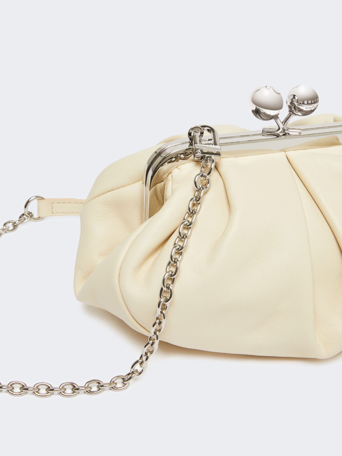 Small sheepskin Pasticcino Bag - IVORY - 3
