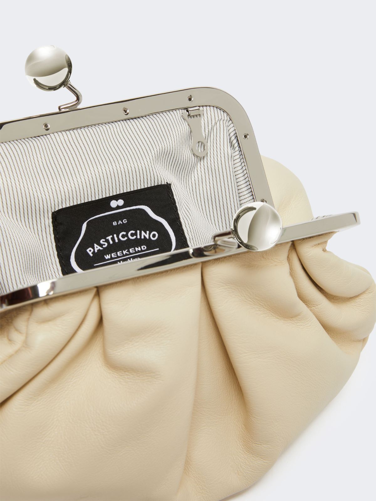 Small sheepskin Pasticcino Bag - IVORY - 5