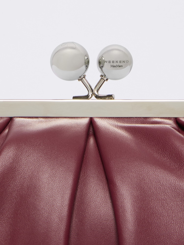 Small sheepskin Pasticcino Bag - RUBY - 4
