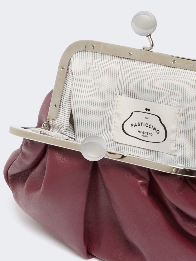 Small sheepskin Pasticcino Bag - RUBY - 5