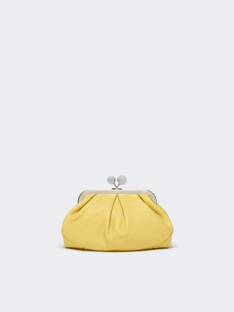 Small sheepskin Pasticcino Bag - YELLOW - Max Mara - 3