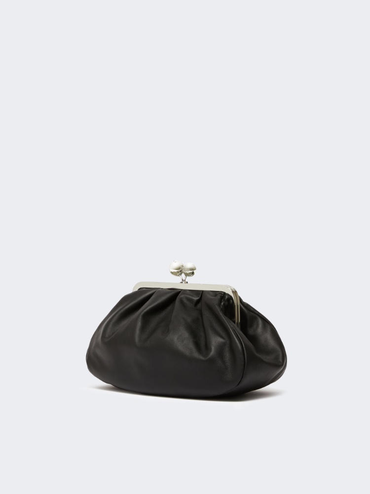 Medium sheepskin Pasticcino Bag - BLACK - 2