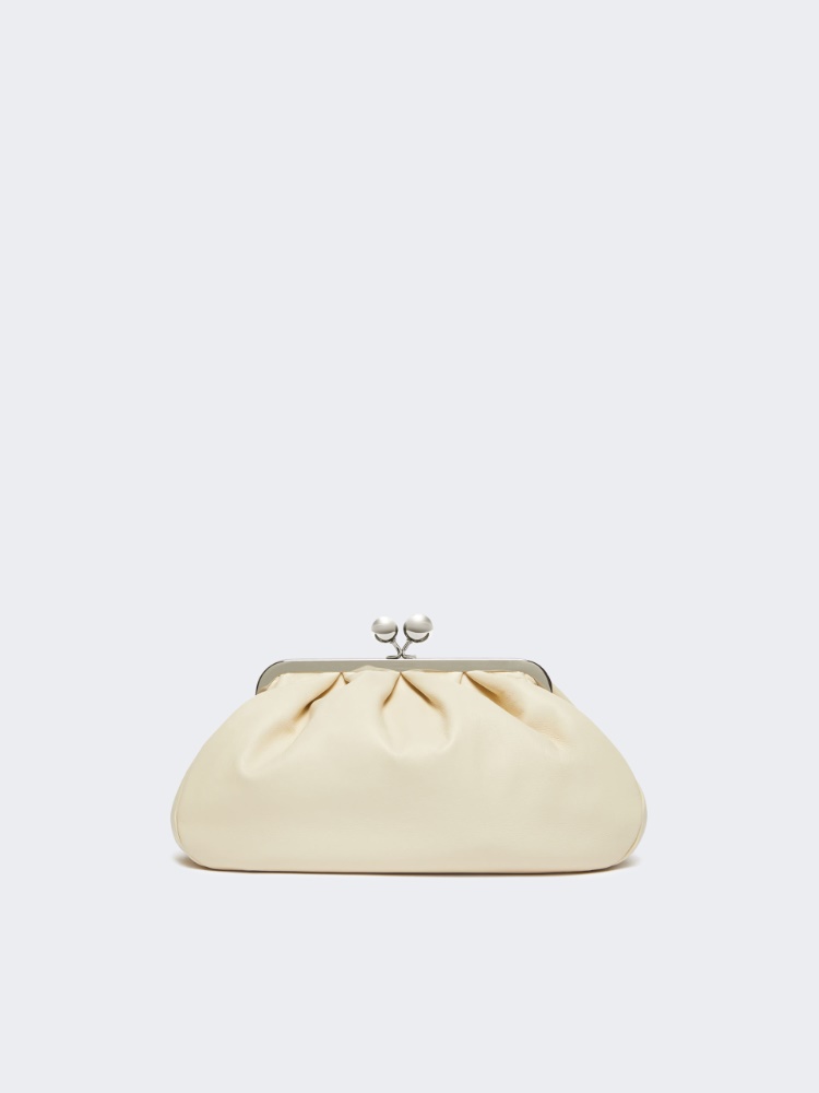 Medium sheepskin Pasticcino Bag - IVORY - Max Mara - 3