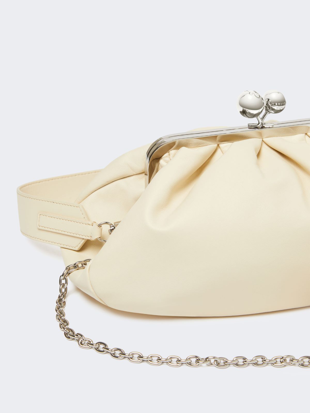 Medium sheepskin Pasticcino Bag - IVORY - 3