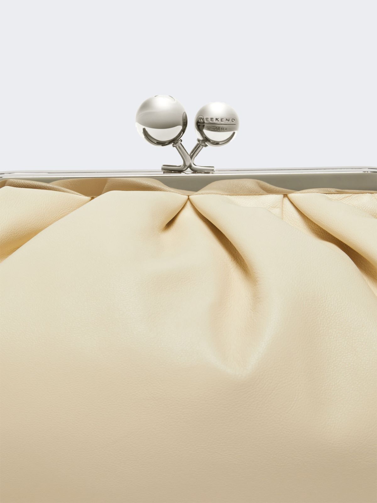 Medium sheepskin Pasticcino Bag - IVORY - 4