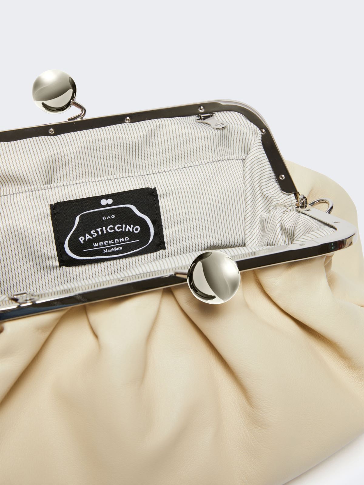 Medium sheepskin Pasticcino Bag - IVORY - 5