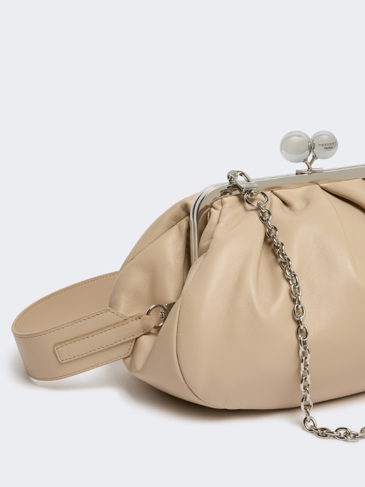 Medium sheepskin Pasticcino Bag - NATURAL - 3