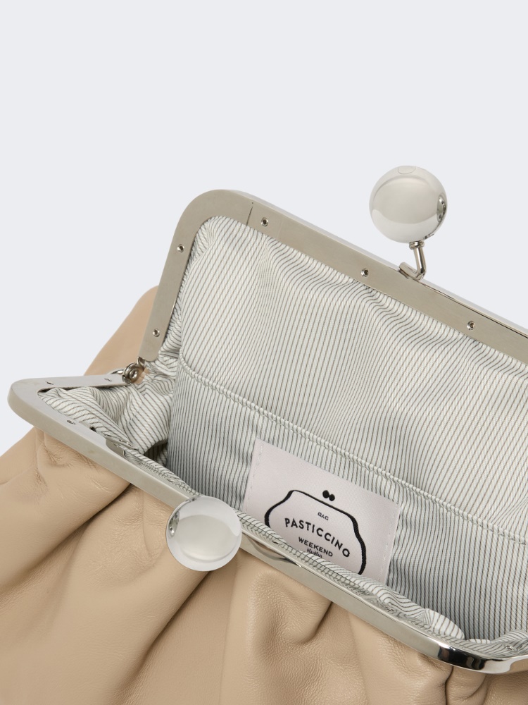 Medium sheepskin Pasticcino Bag - NATURAL - 5