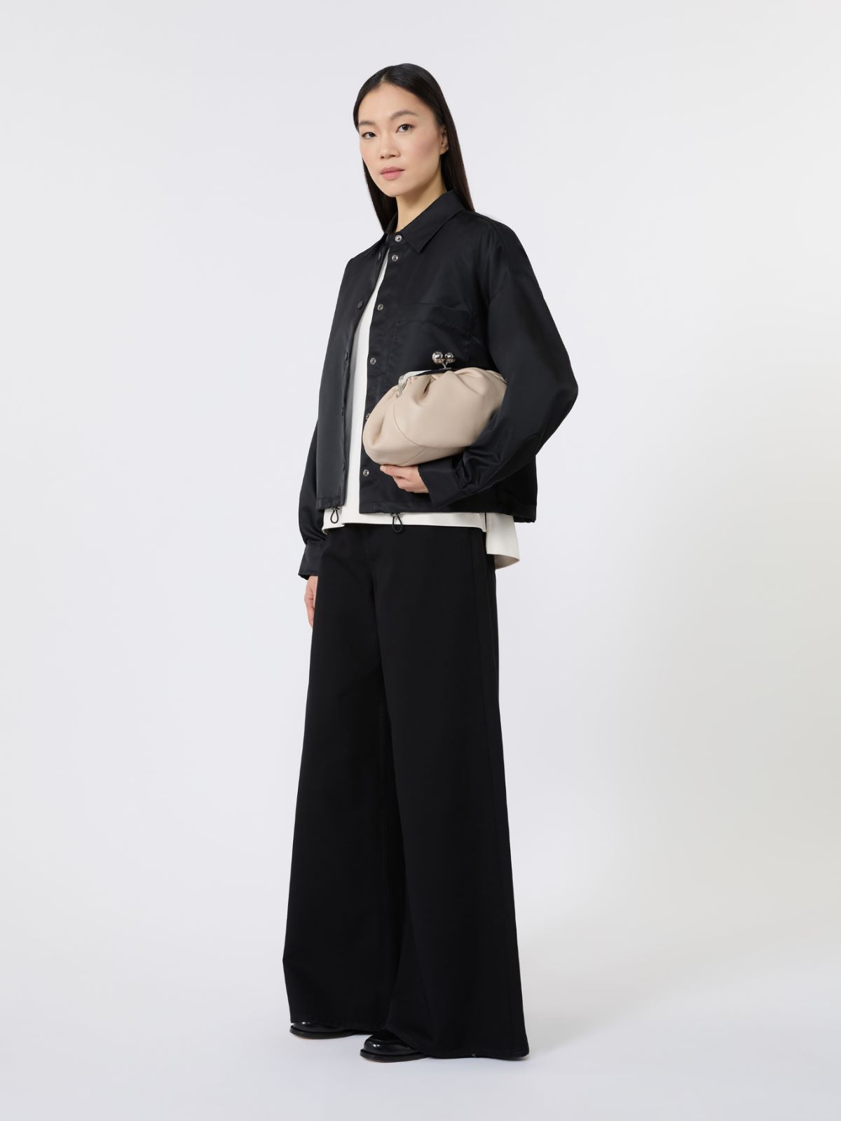 Medium sheepskin Pasticcino Bag + NATURAL - Max Mara