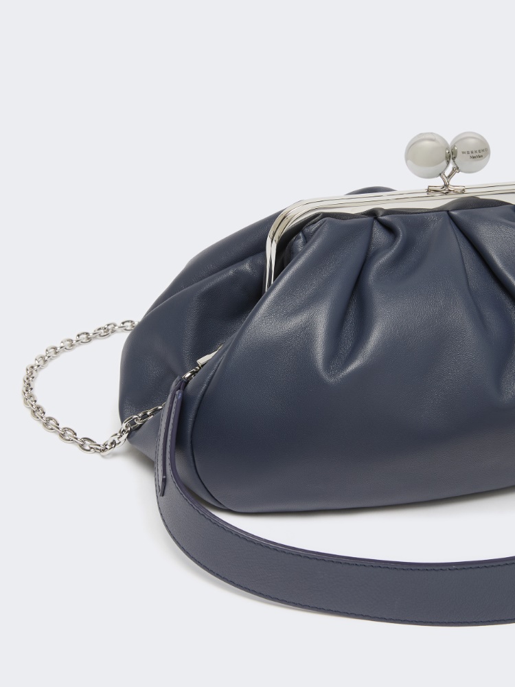 Pasticcino Bag Medium in montone - BLU MARINO - 3