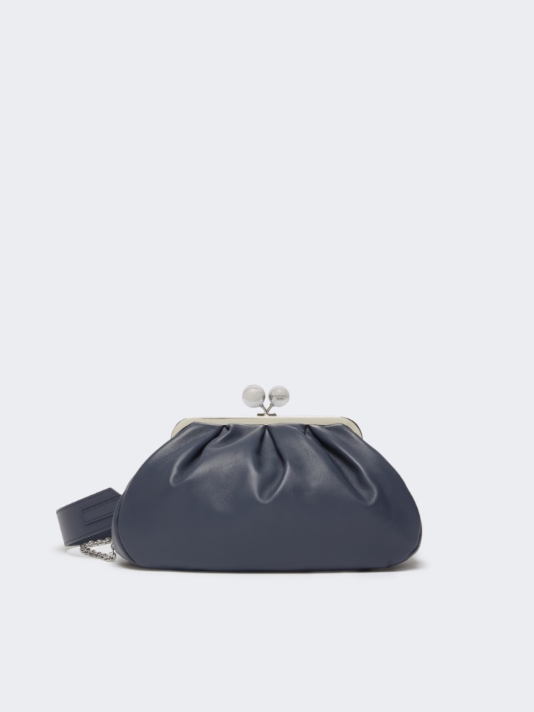 Pasticcino Bag Medium in montone - BLU MARINO - 1