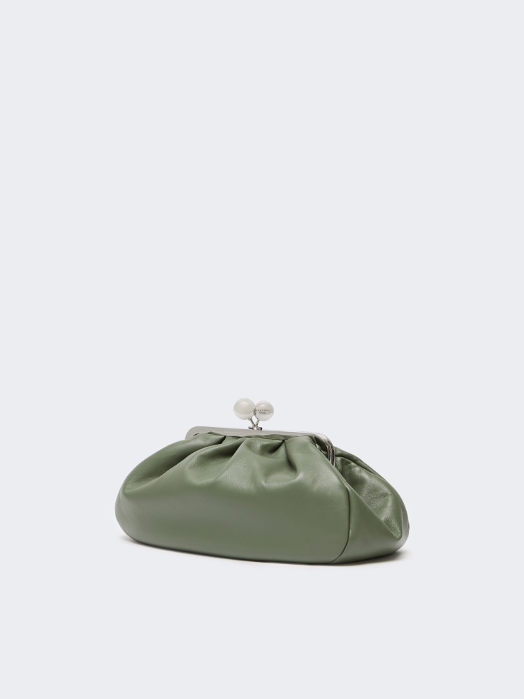 Medium sheepskin Pasticcino Bag - SAGE GREEN - 2