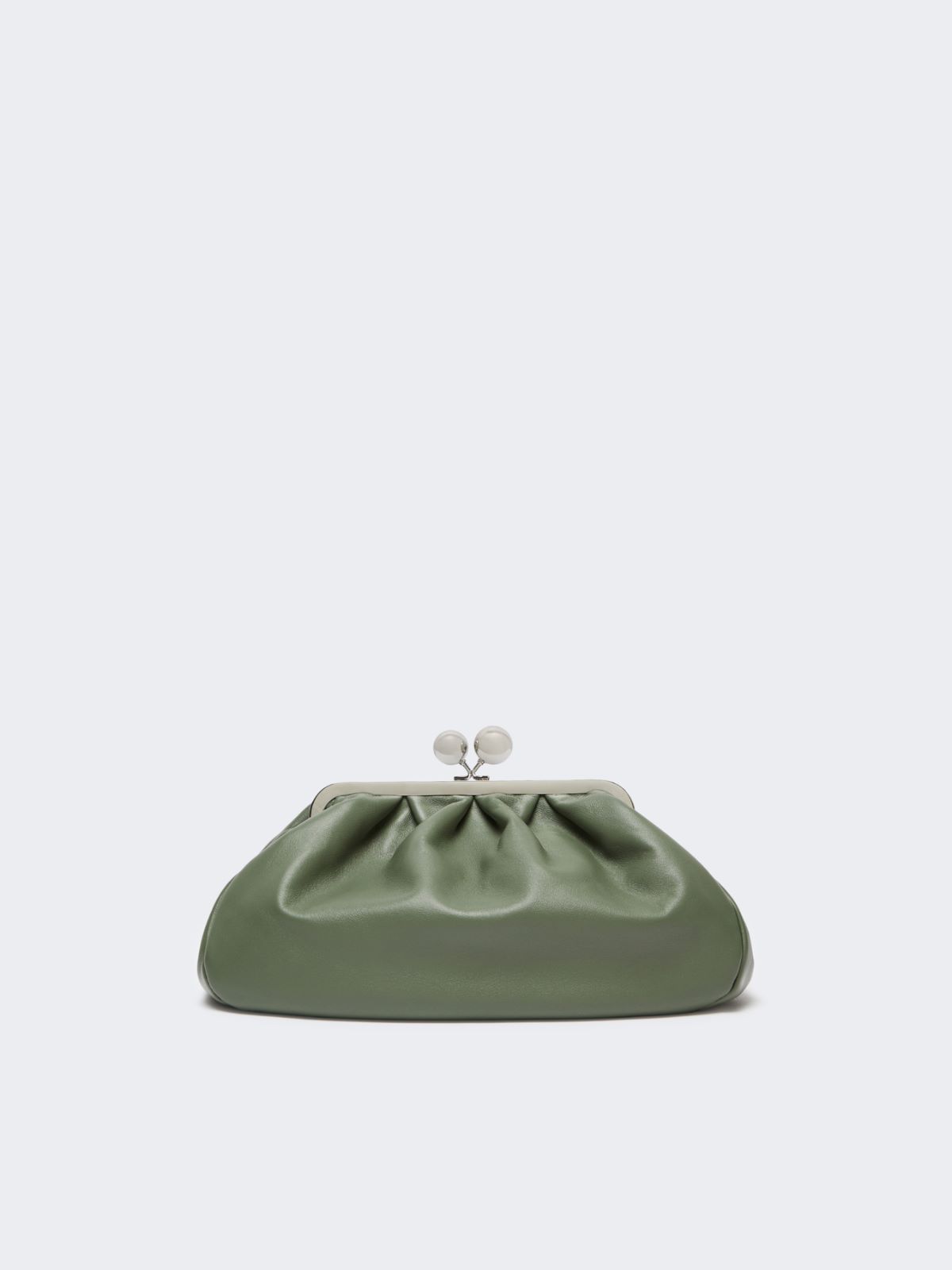 Medium sheepskin Pasticcino Bag - SAGE GREEN - Max Mara - 3