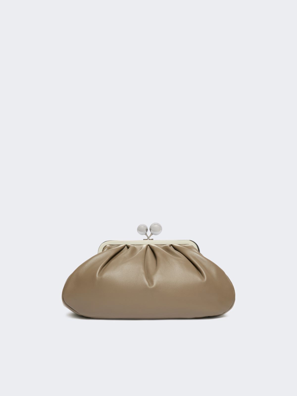 Medium sheepskin Pasticcino Bag - MUD - Max Mara - 3
