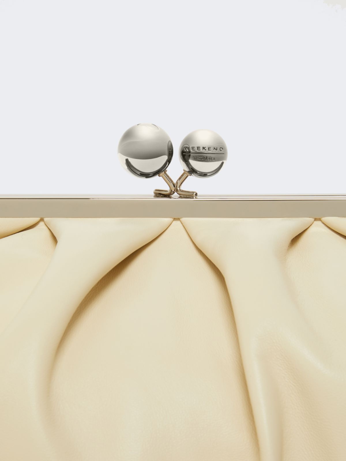 Large sheepskin Pasticcino Bag - IVORY - 4