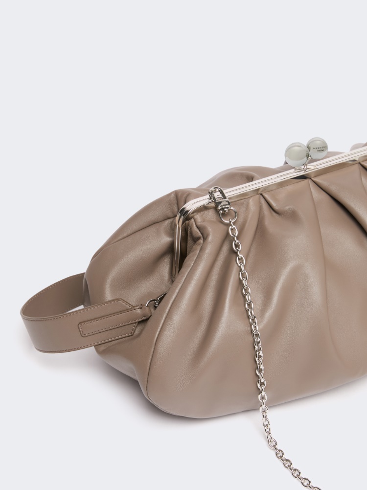 Pasticcino Bag Large in montone - FANGO - 3