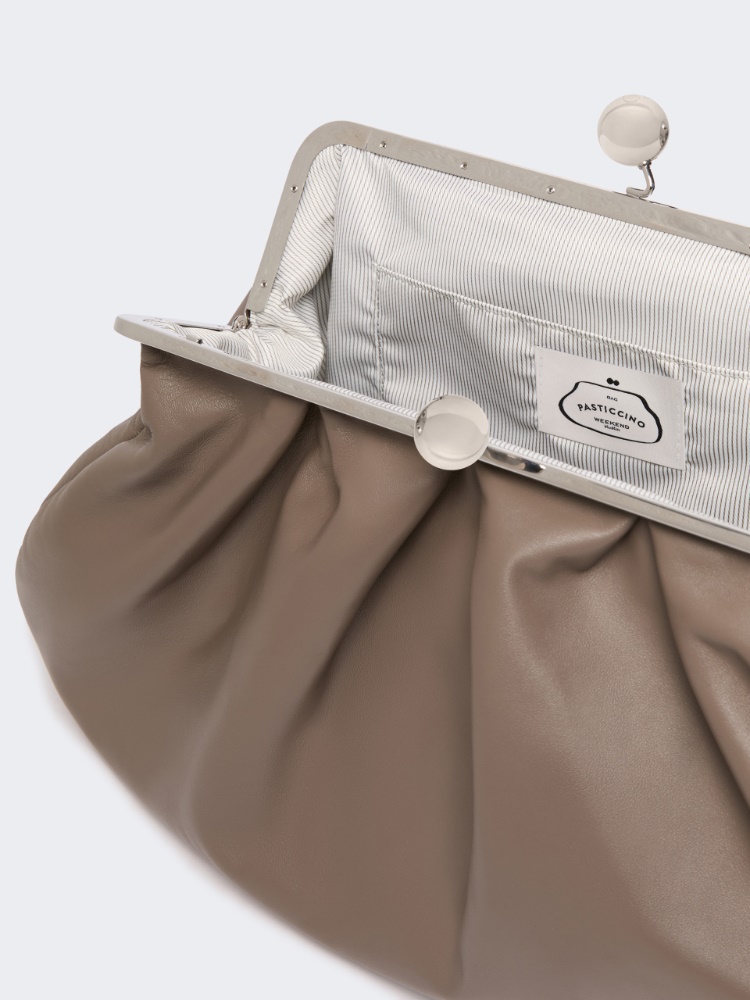Pasticcino Bag Large in montone - FANGO - 5
