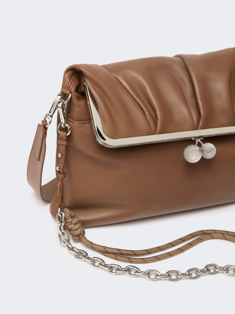 Busta Pasticcino Bag in montone - CUOIO - 3