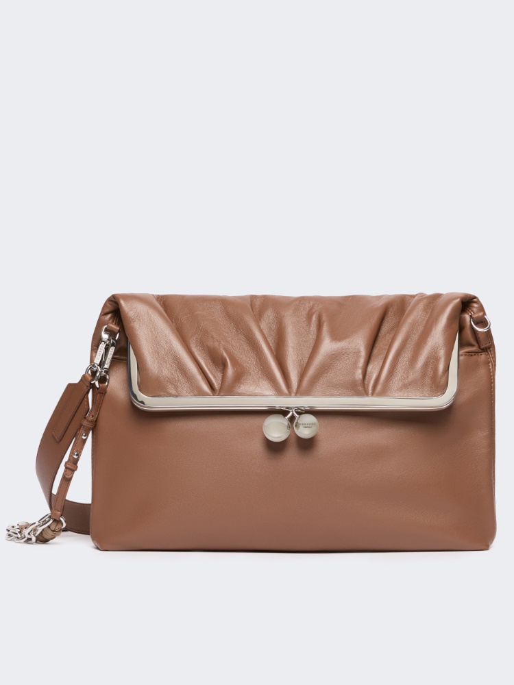 Busta Pasticcino Bag in montone - CUOIO