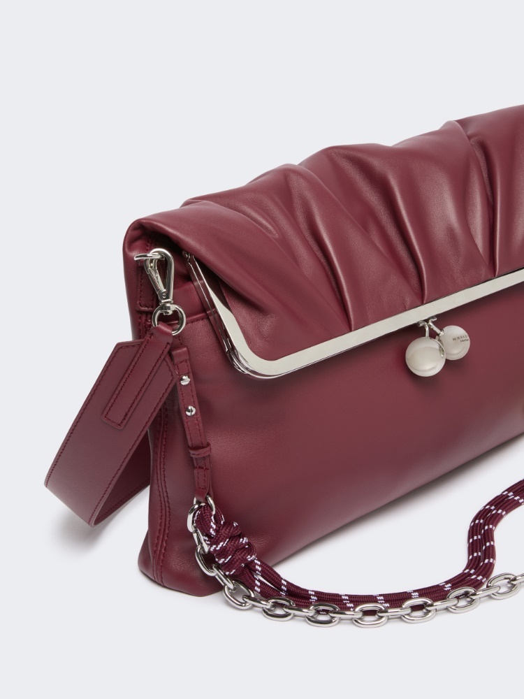 Busta Pasticcino Bag in montone - RUBINO - 3