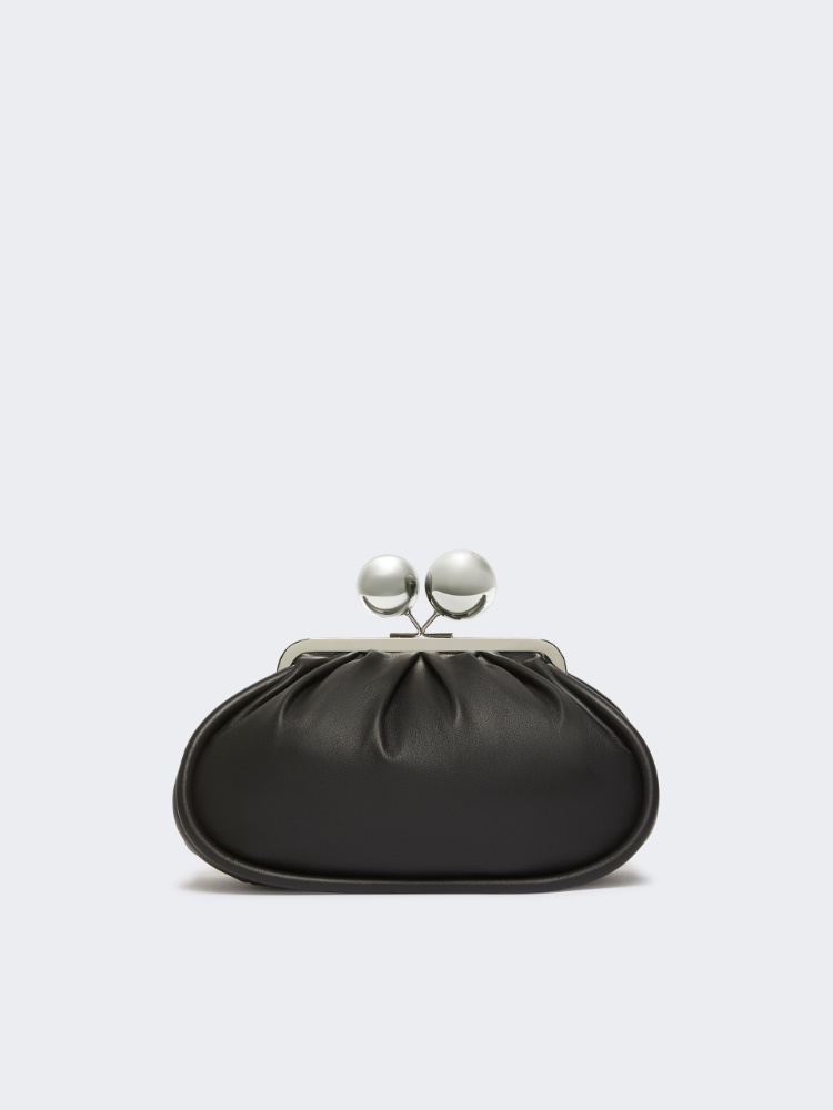 Medium Pasticcino Bag in glossy nappa leather - BLACK - Max Mara - 3