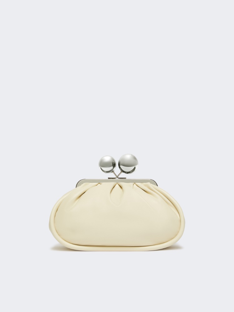 Medium Pasticcino Bag in glossy nappa leather - IVORY - Max Mara - 3