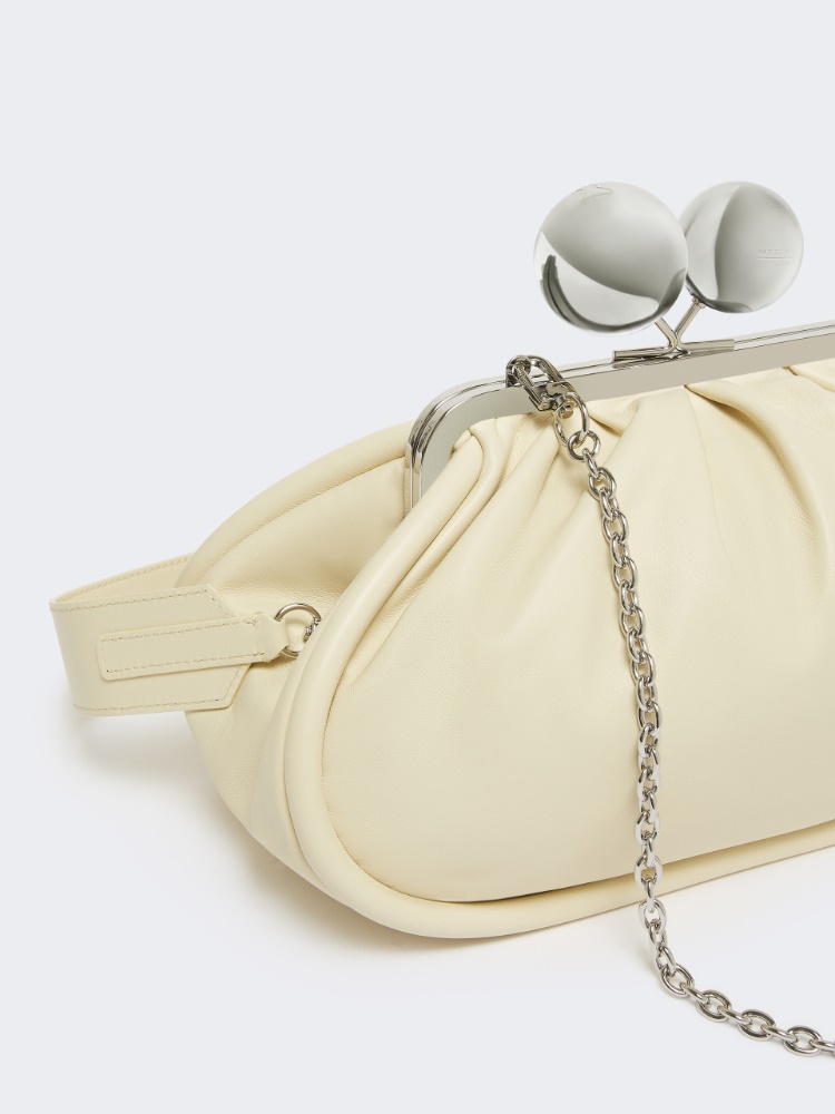 Medium sheepskin Pasticcino Bag - IVORY - 3
