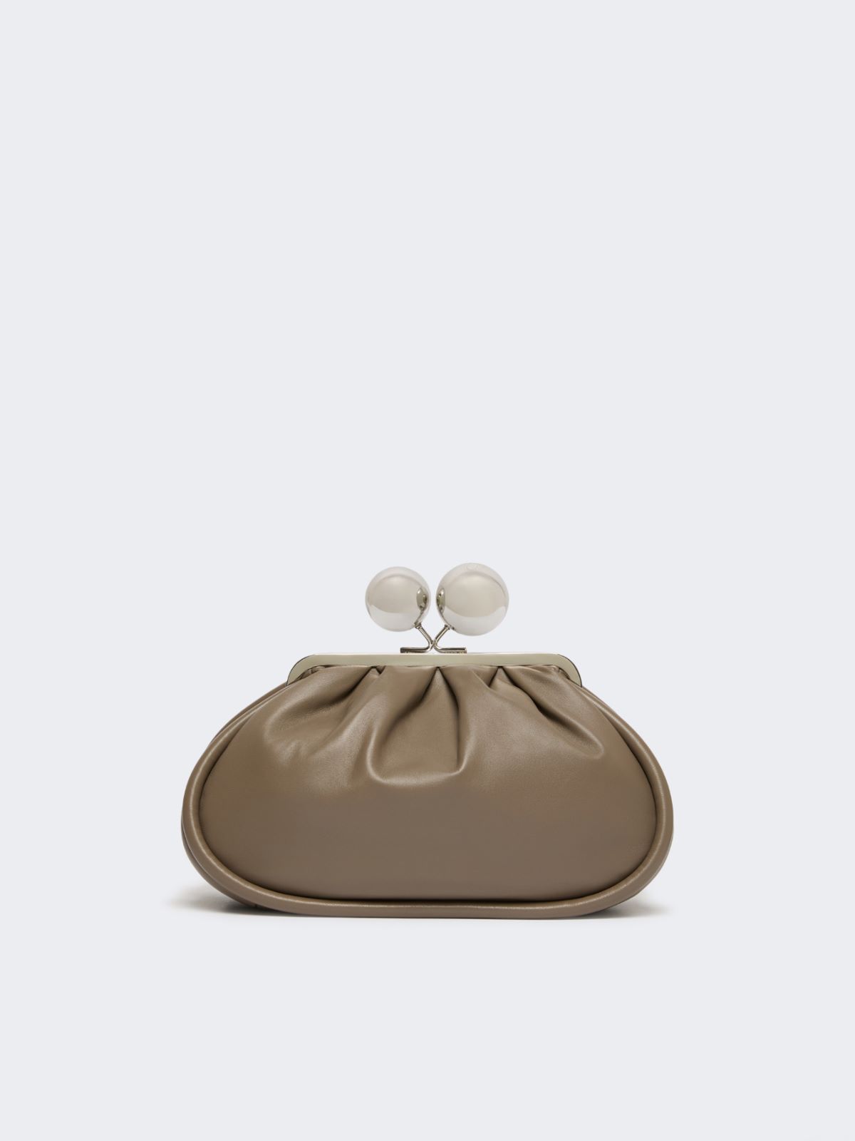 Medium Pasticcino Bag in glossy nappa leather - MUD - Max Mara - 3
