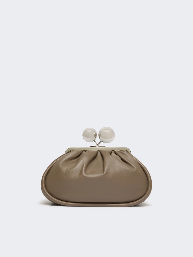 Medium Pasticcino Bag in glossy nappa leather - MUD - Max Mara - 3