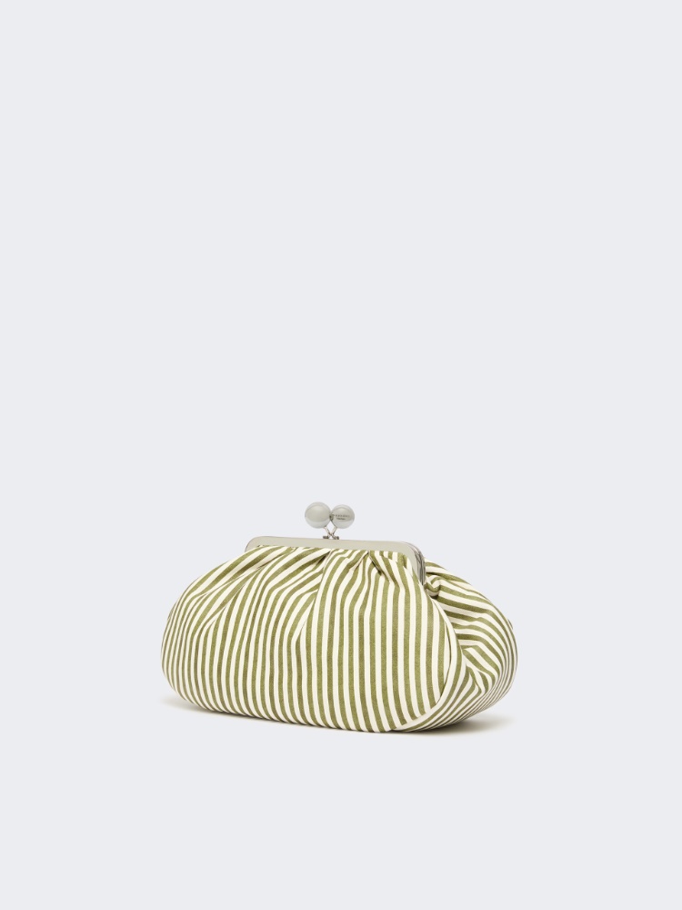 Medium Pasticcino Bag in printed nappa - OLIVE GREEN - 2