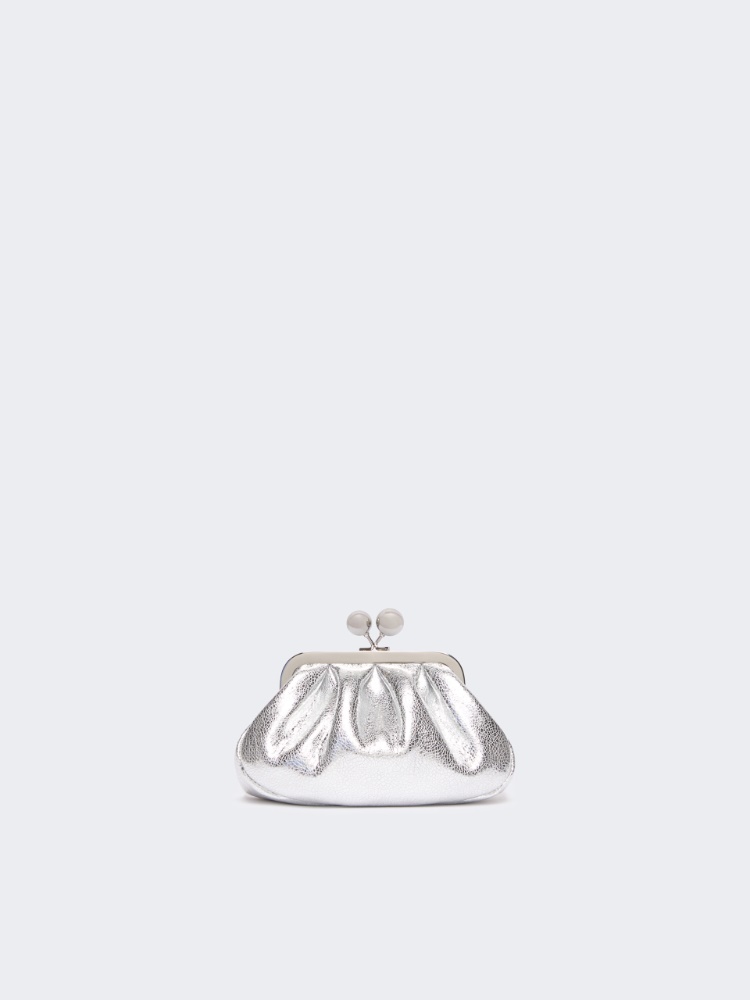 Extra-small Pasticcino Bag in metallic leather - SILVER - Max Mara - 3