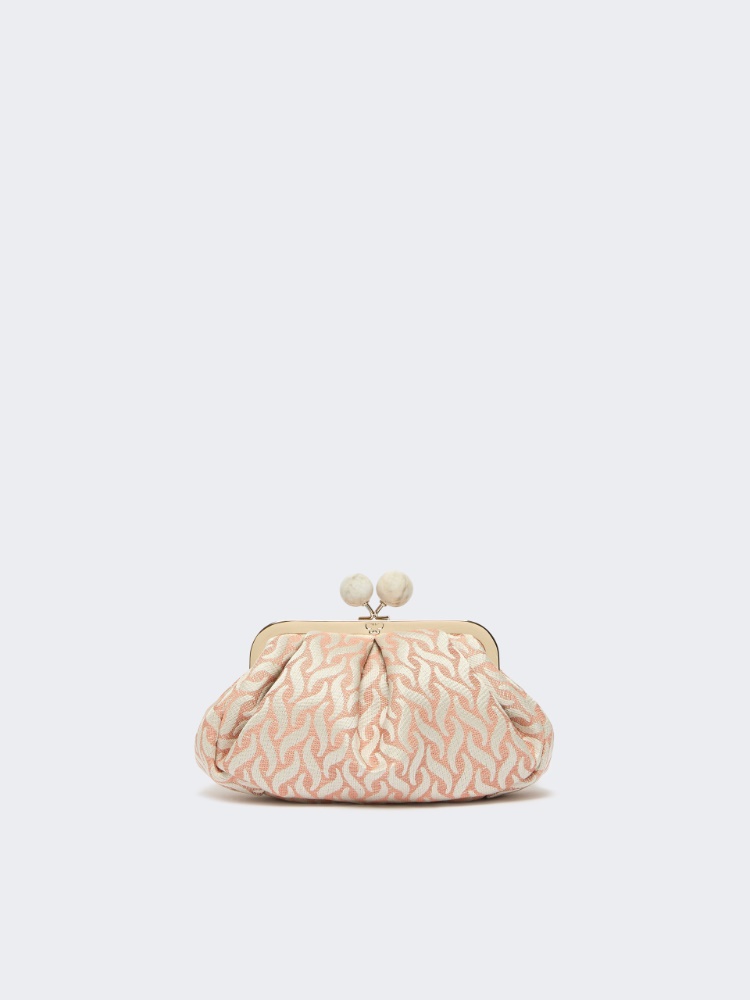 Kleine Pasticcino Bag aus Jacquard aus Leinen und Seide  - ROSA - Max Mara - 3