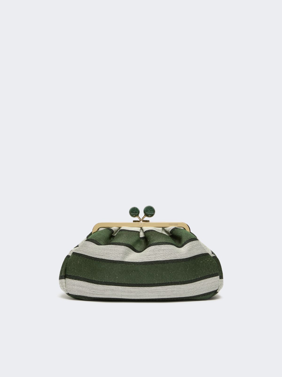 Mittelgroße Pasticcino Bag aus Jacquard aus Leinen und Seide - SALBEIGRUEN - Max Mara - 3