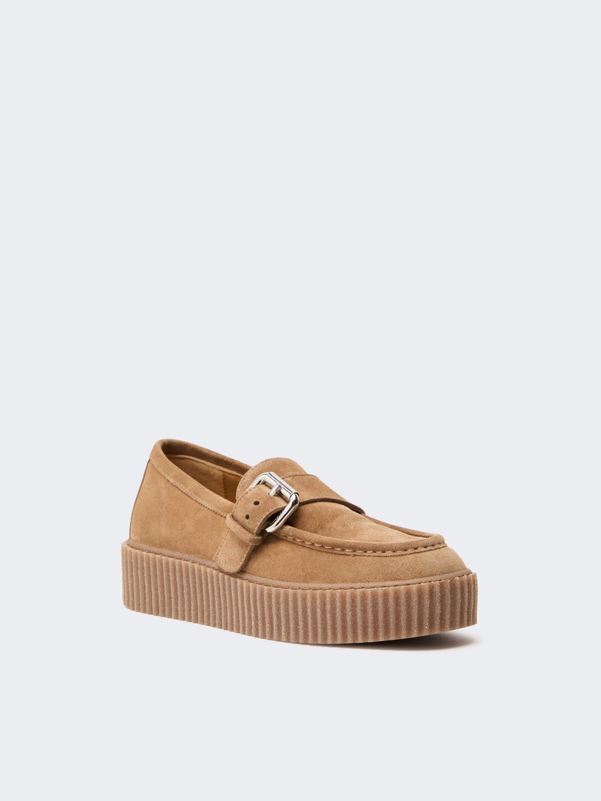 Split-leather loafers - HONEY - Max Mara - 2