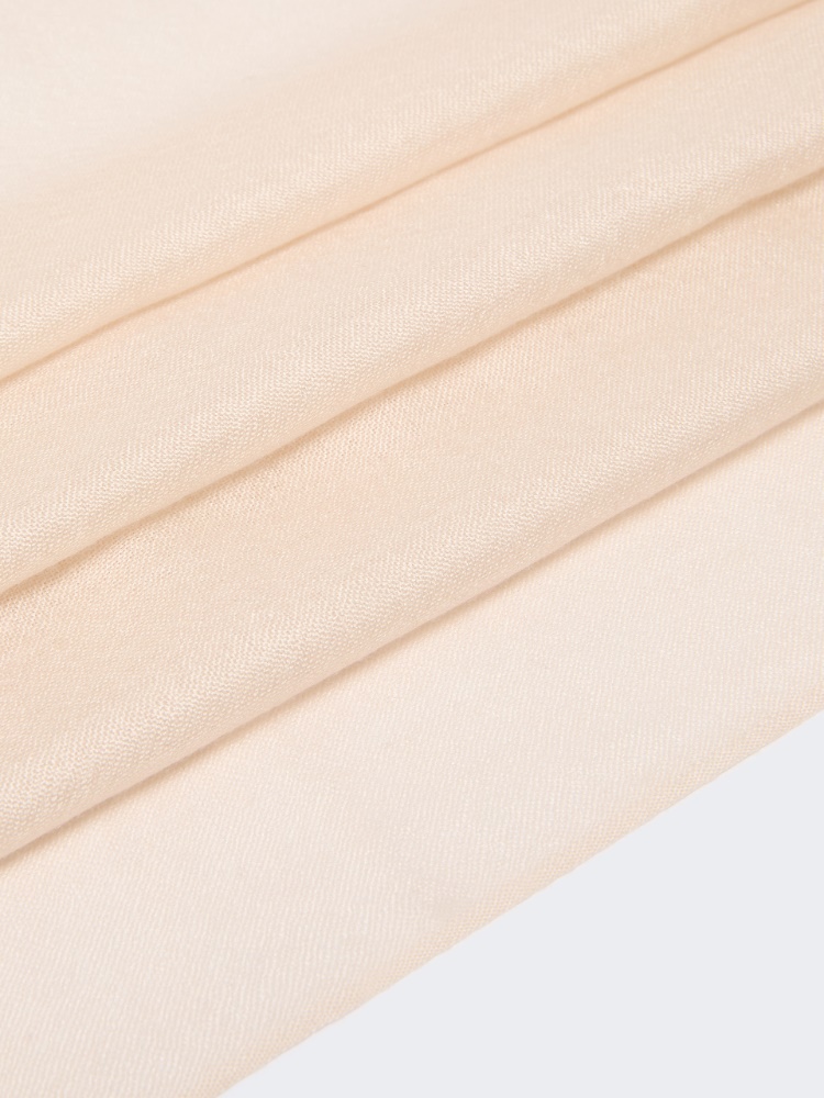 Cashmere and silk stole - SAND - 3