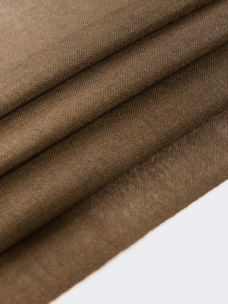 Étole en cachemire et soie - VERT OLIVE - Max Mara - 3